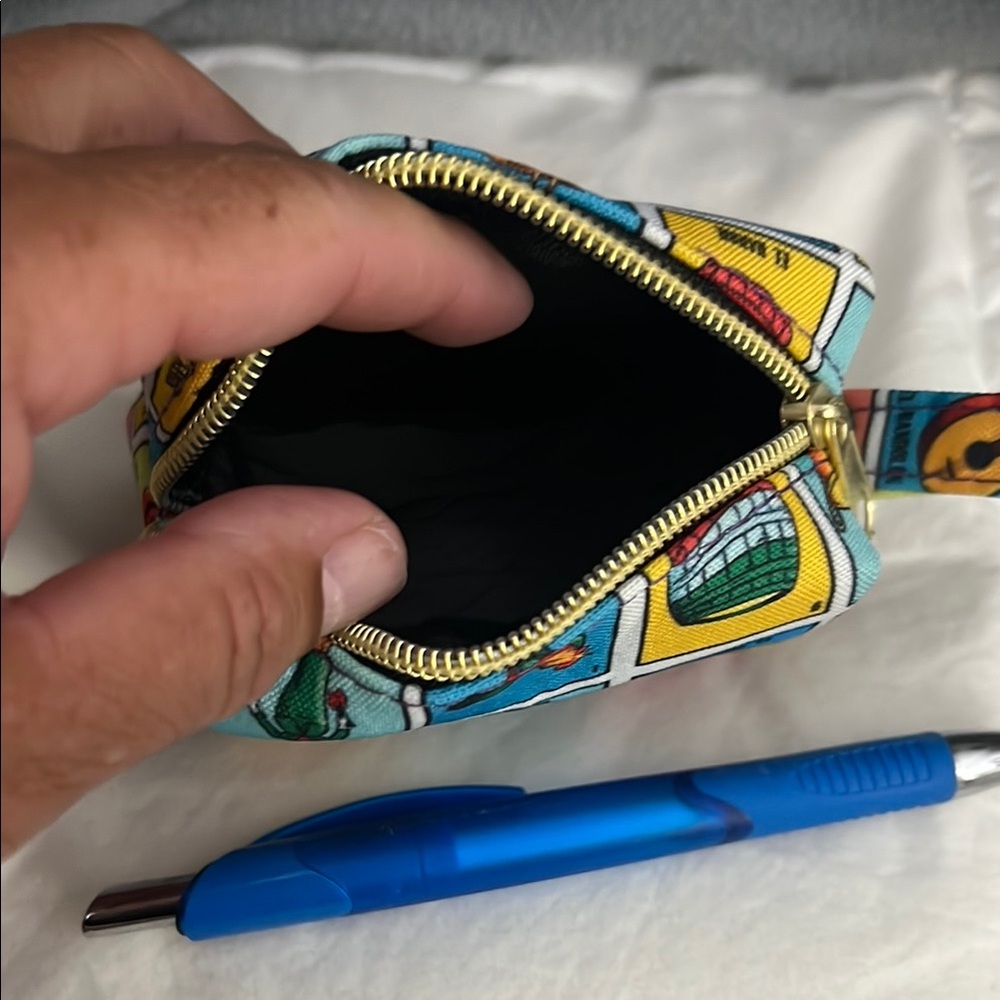Colorful Lotería Print Pouch - Picture 10 of 10